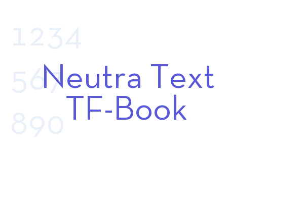 Neutra Text TF-Book