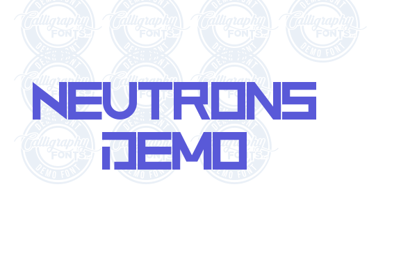 Neutrons Demo