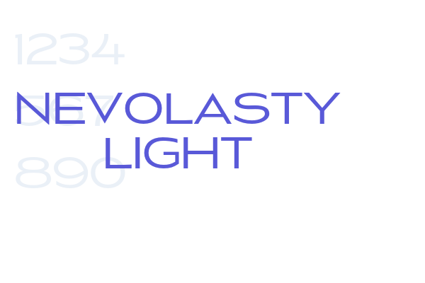 Nevolasty Light Fonts