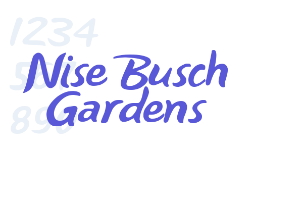 Nise Busch Gardens