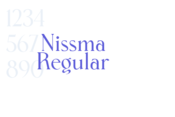 Nissma Regular