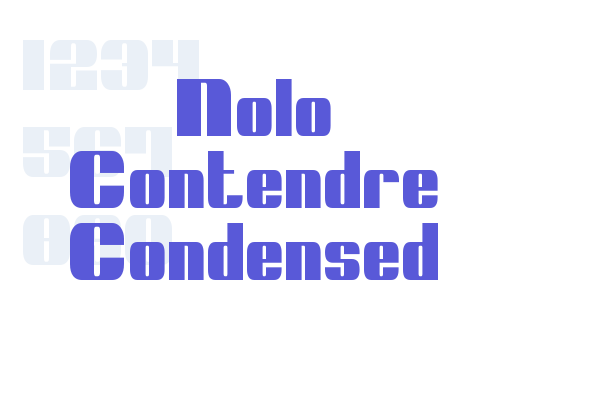 Nolo Contendre Condensed