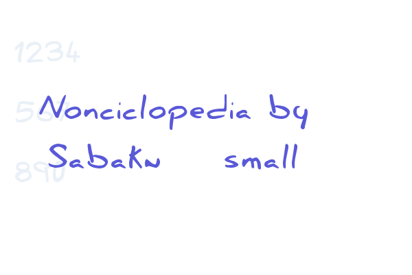 Nonciclopedia by Sabaku – small