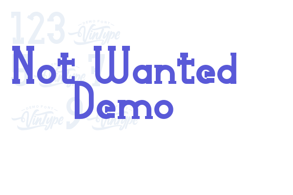 Not Wanted Demo