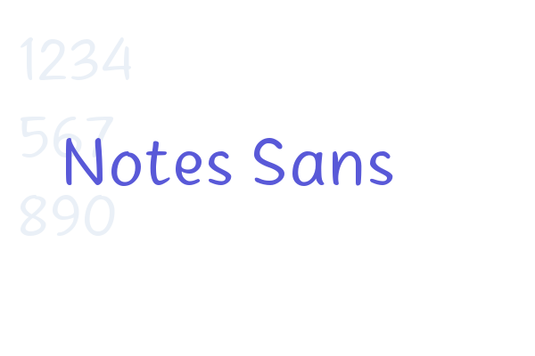 Notes Sans