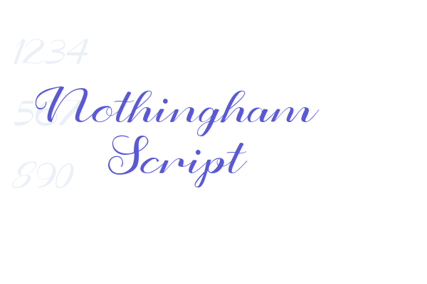 Nothingham Script