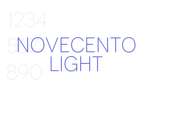 Novecento Light