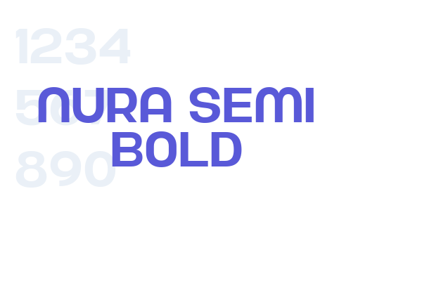 Nura Semi Bold