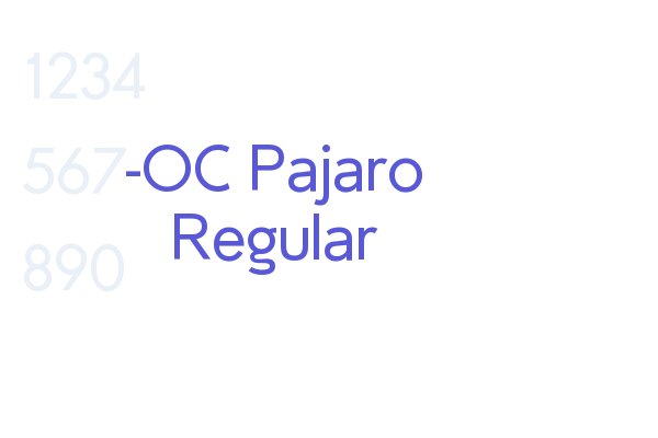 -OC Pajaro Regular