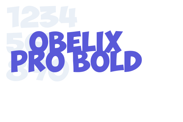 Obelix Pro Bold