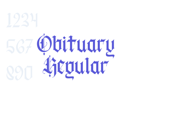 Obituary Regular