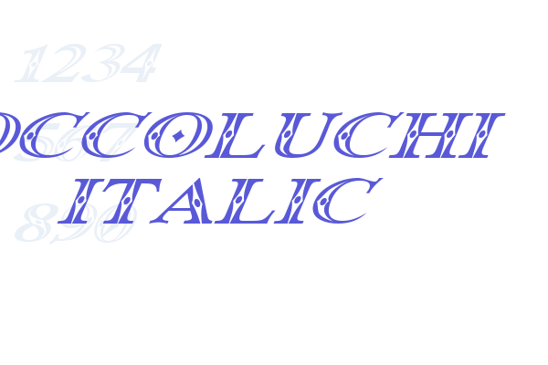 Occoluchi Italic