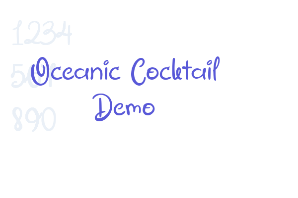 Oceanic Cocktail Demo