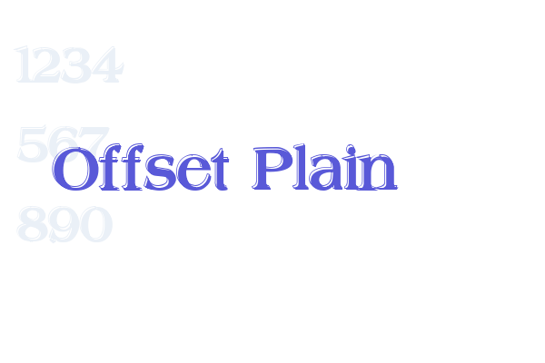 Offset Plain