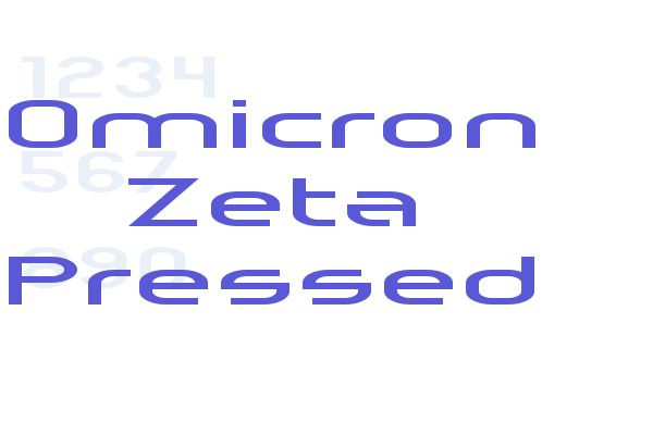 Omicron Zeta Pressed