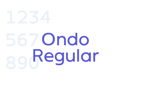 Ondo Regular