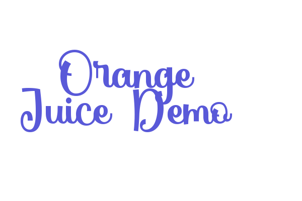 Orange Juice Demo