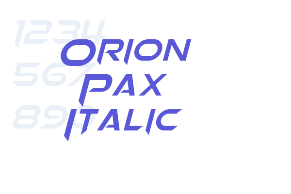 Orion Pax Italic