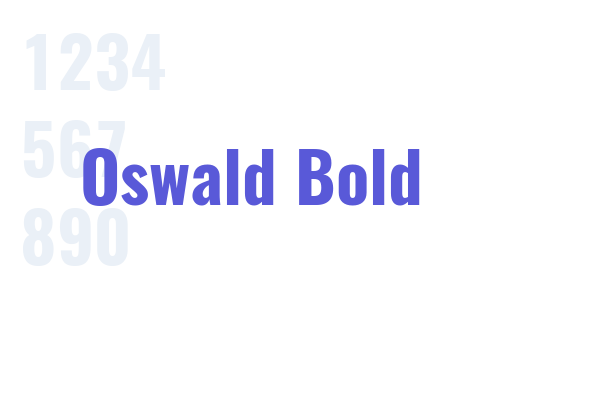 Oswald Bold