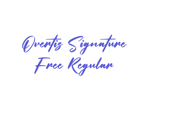 Overtis Signature Free Regular