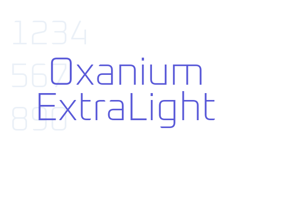 Oxanium ExtraLight