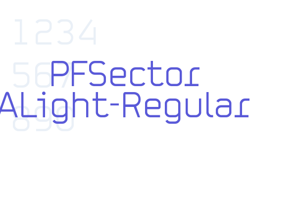 PFSector ALight-Regular