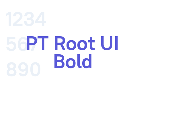 PT Root UI Bold