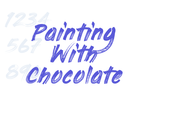 Painting With Chocolate