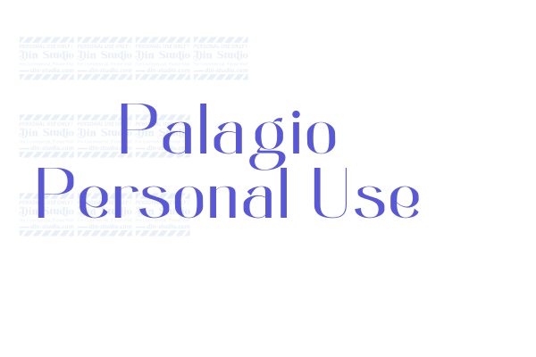 Palagio Personal Use