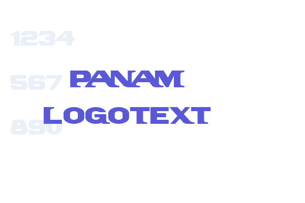 PanAm LogoText