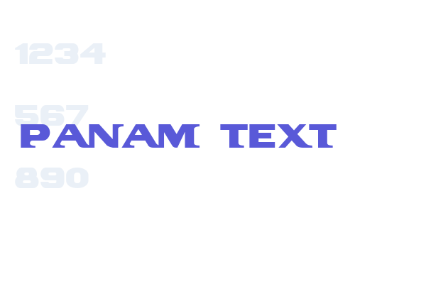 PanAm Text