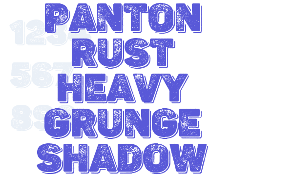 Panton Rust Heavy Grunge Shadow