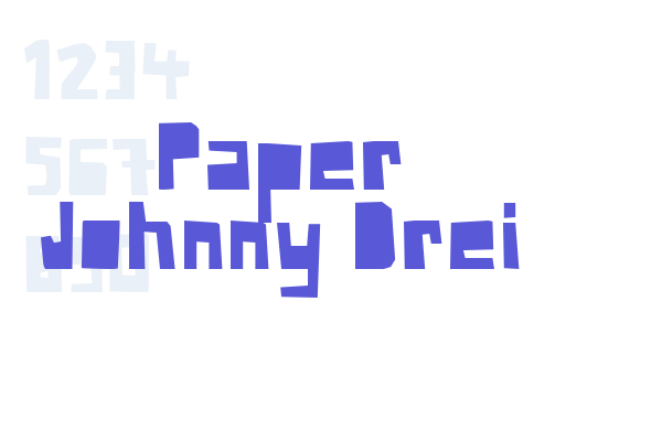 Paper Johnny Drei