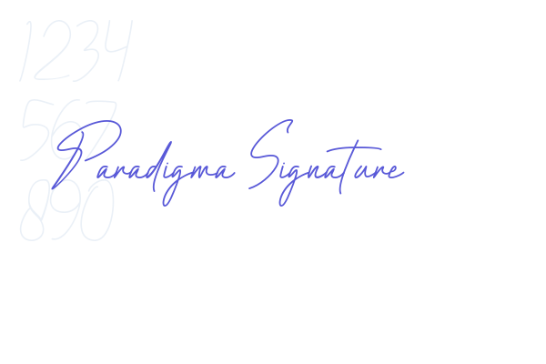 Paradigma Signature