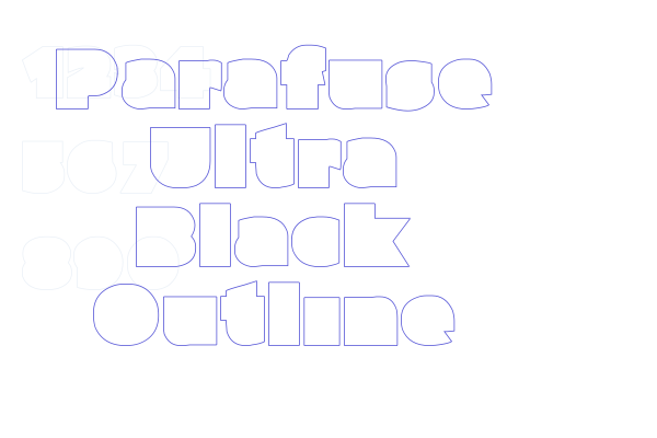 Parafuse Ultra Black Outline