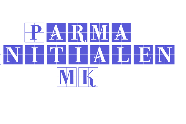 Parma Initialen MK