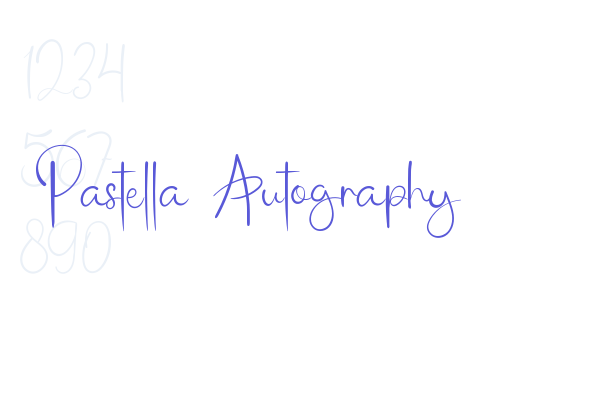 Pastella Autography