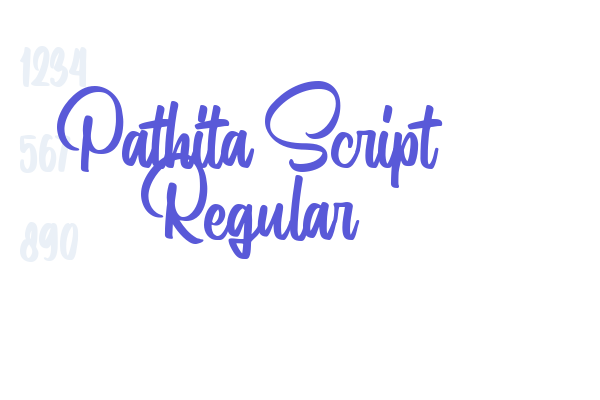 Pathita Script Regular