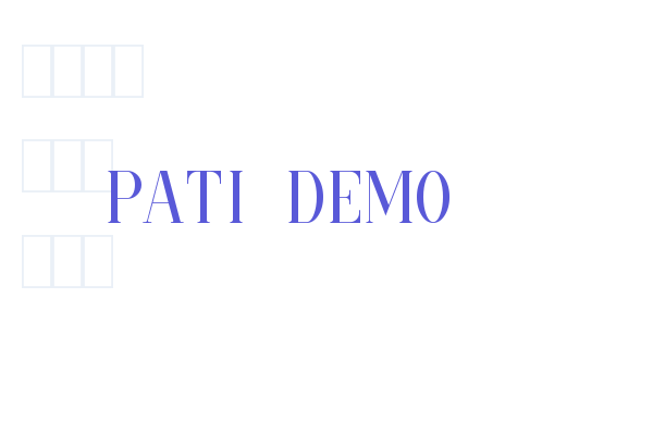 Pati Demo