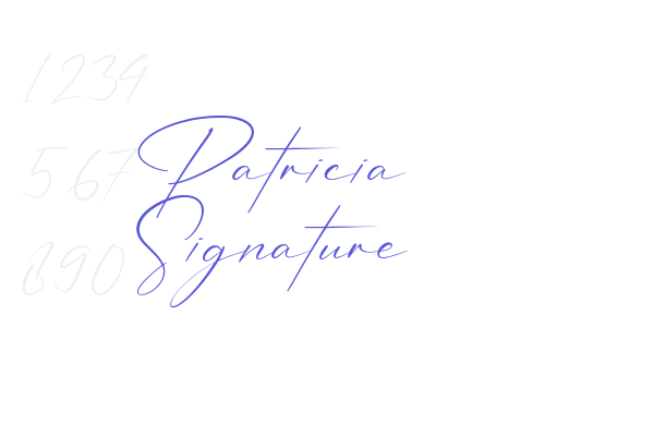 Patricia Signature