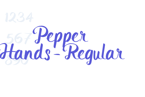 Pepper Hands-Regular