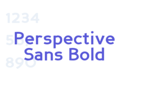 Perspective Sans Bold Font Free [Download Now]