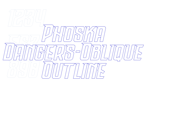 Phoska Dangers-Oblique Outline