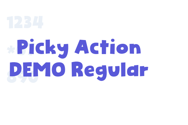 Picky Action DEMO Regular