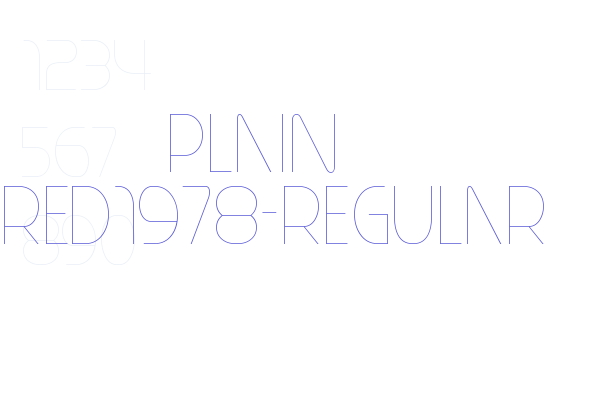 Plain Cred1978-Regular