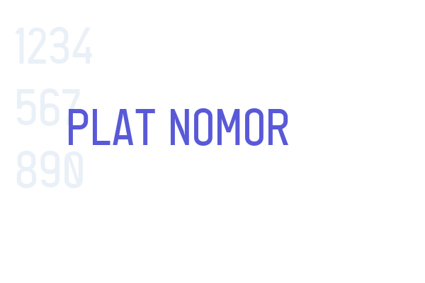 Plat Nomor