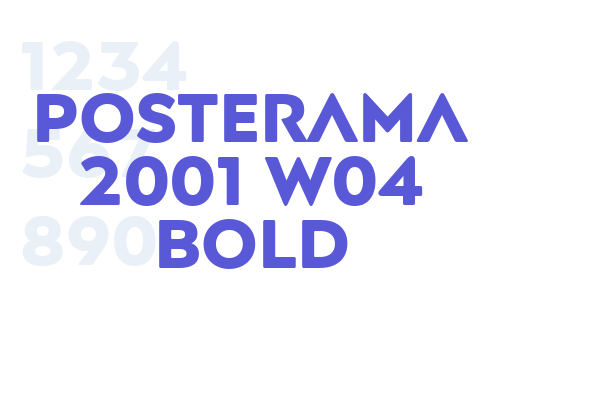 Posterama 2001 W04 Bold