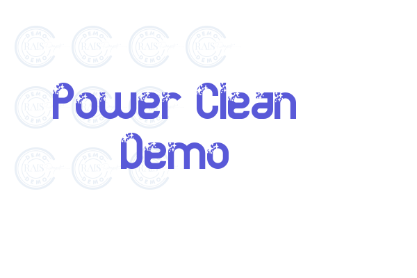 Power Clean Demo