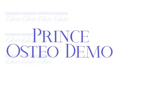 Prince Osteo Demo