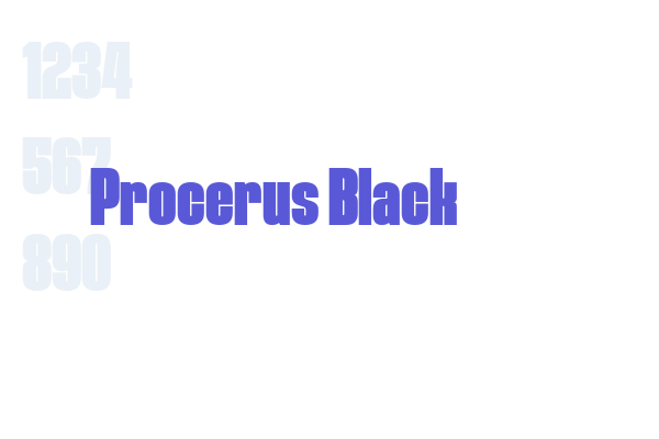 Procerus Black